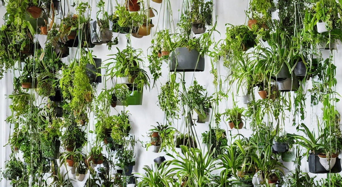 Skab et grønt paradis i dit hjem med hænge- og vægpotter